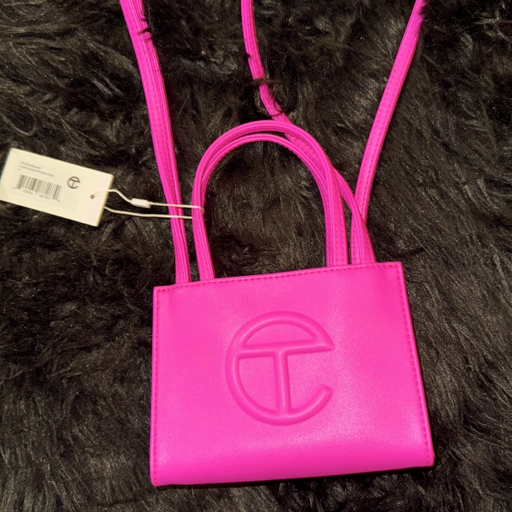 Telfar small shopping bag - Azalea *NWT*